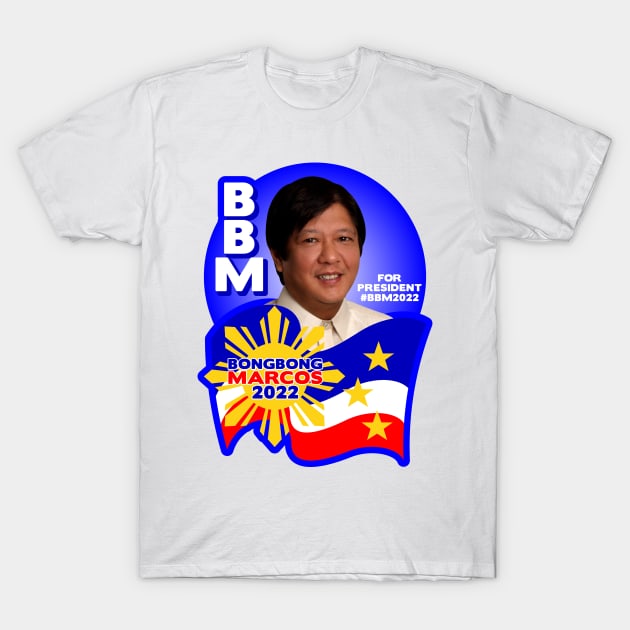 BBM FOR PRESIDENT ELECTION 2022 V1 T-Shirt by VERXION